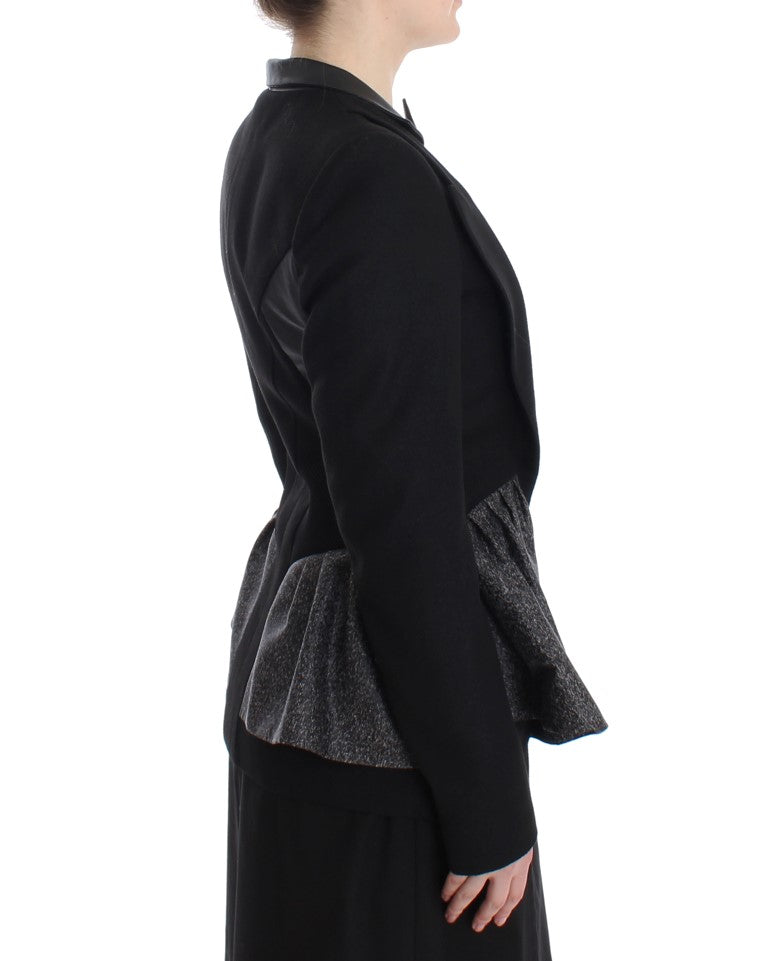 KAALE SUKTAE Black Short Blazer Coat Biker Jacket KAALE SUKTAE