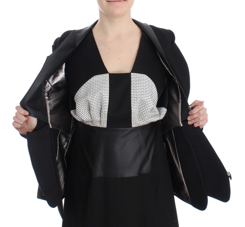 KAALE SUKTAE Black Short Blazer Coat Biker Jacket KAALE SUKTAE