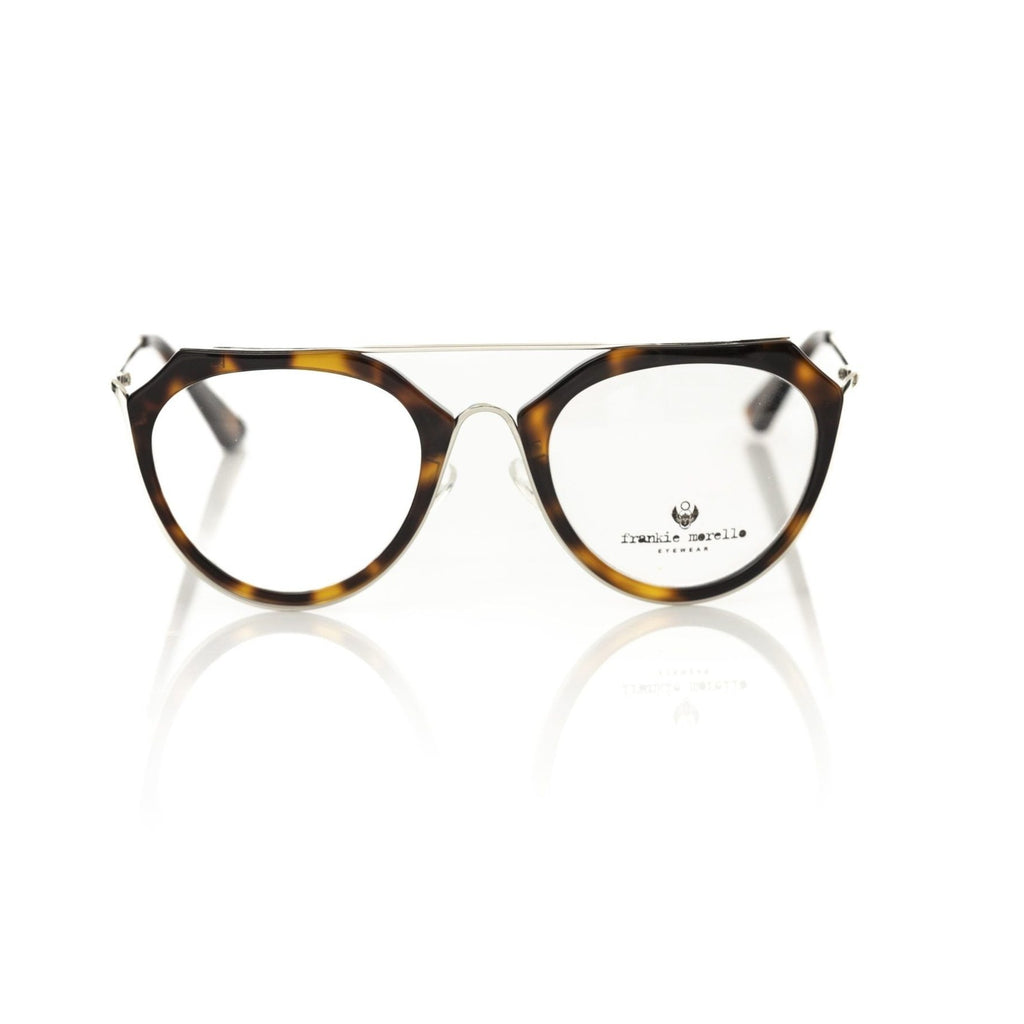 Frankie Morello Brown Acetate Glasses Frame Frankie Morello
