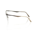 Frankie Morello Gold Metallic Women's Eyeglass Frame