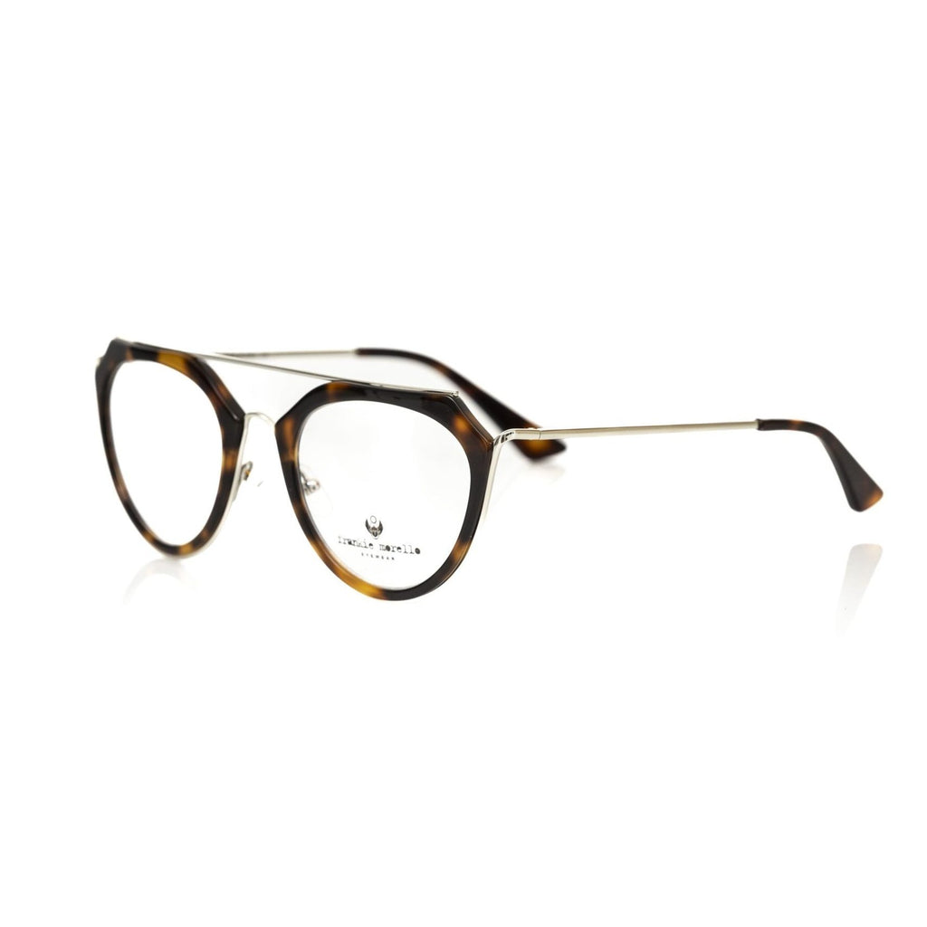Frankie Morello Brown Acetate Glasses Frame Frankie Morello