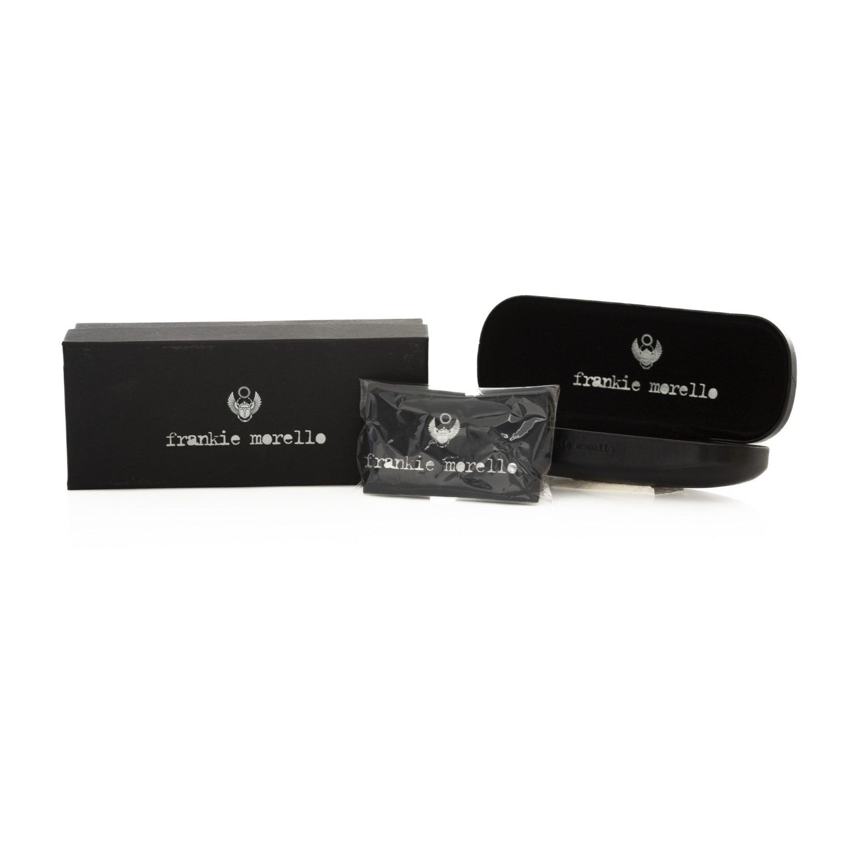 Frankie Morello Silver Metallic Fiber Women Sunglass
