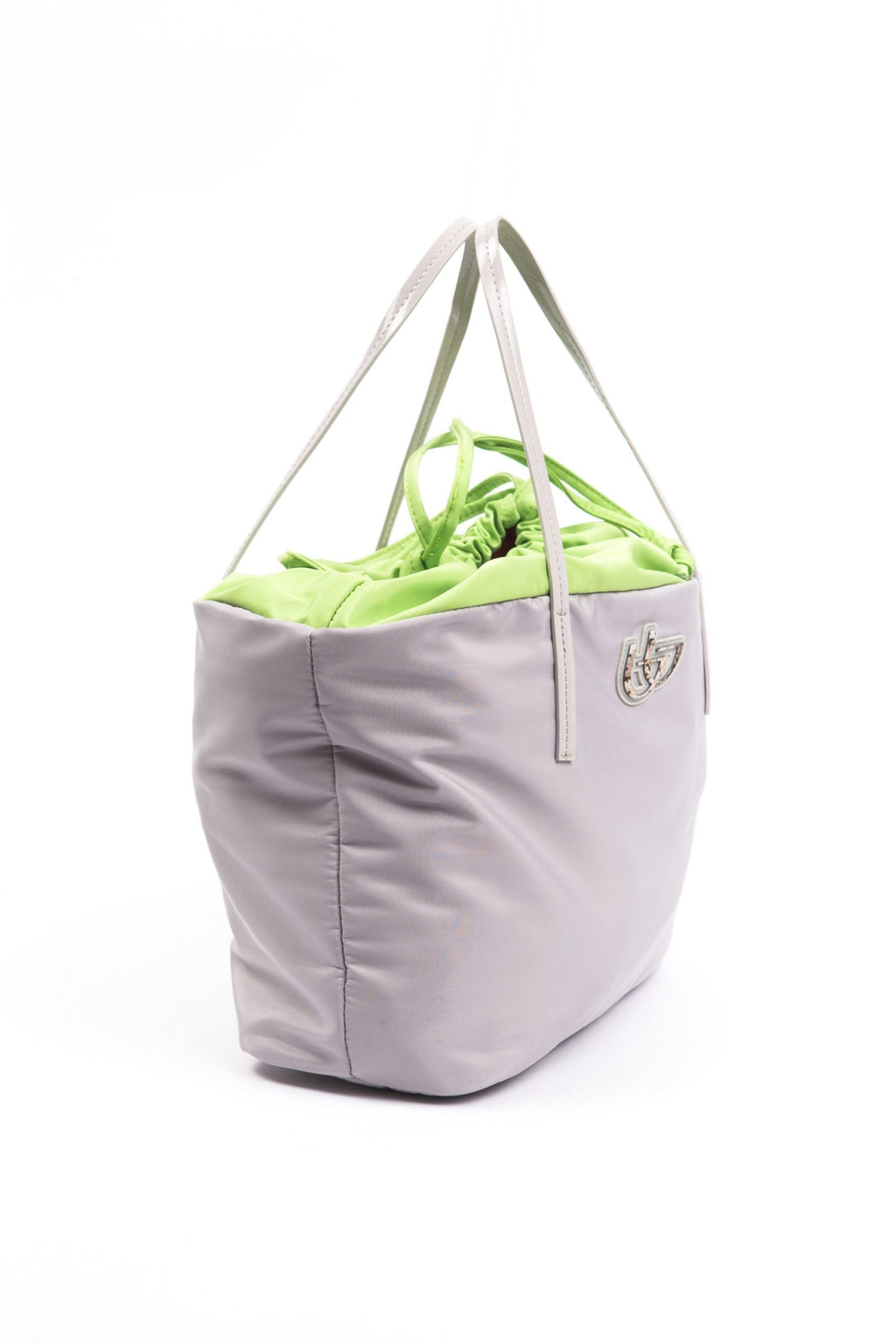 BYBLOS Gray Polyester Women Shoulder Bag BYBLOS
