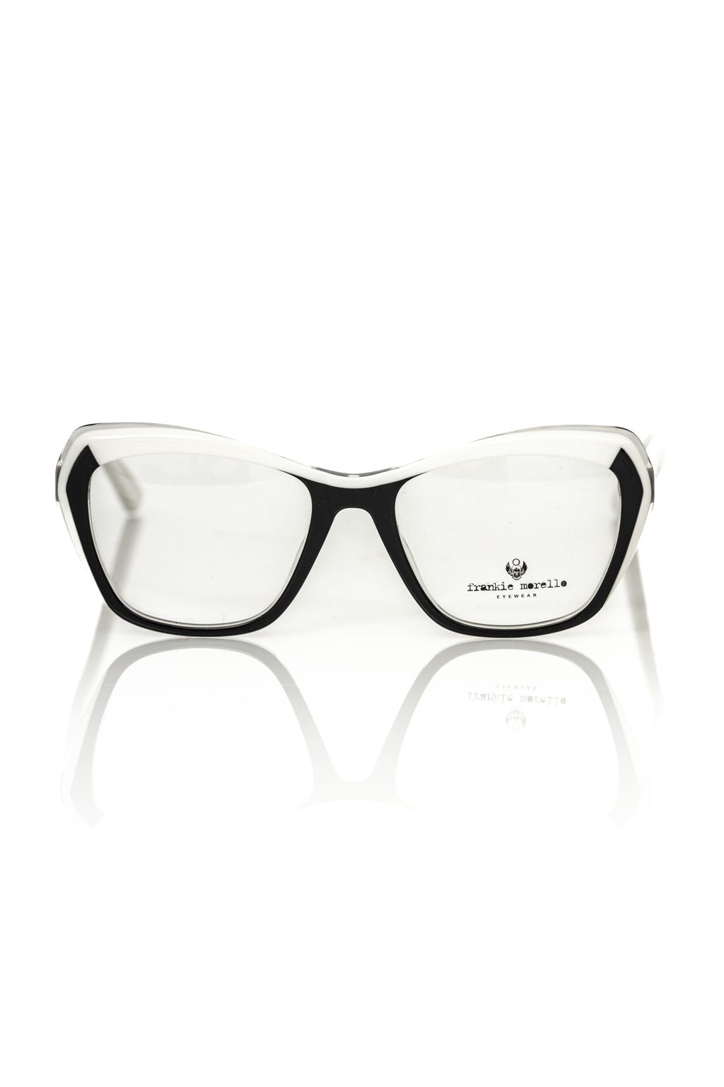 Frankie Morello Black Acetate Women's Eyeglass Frame