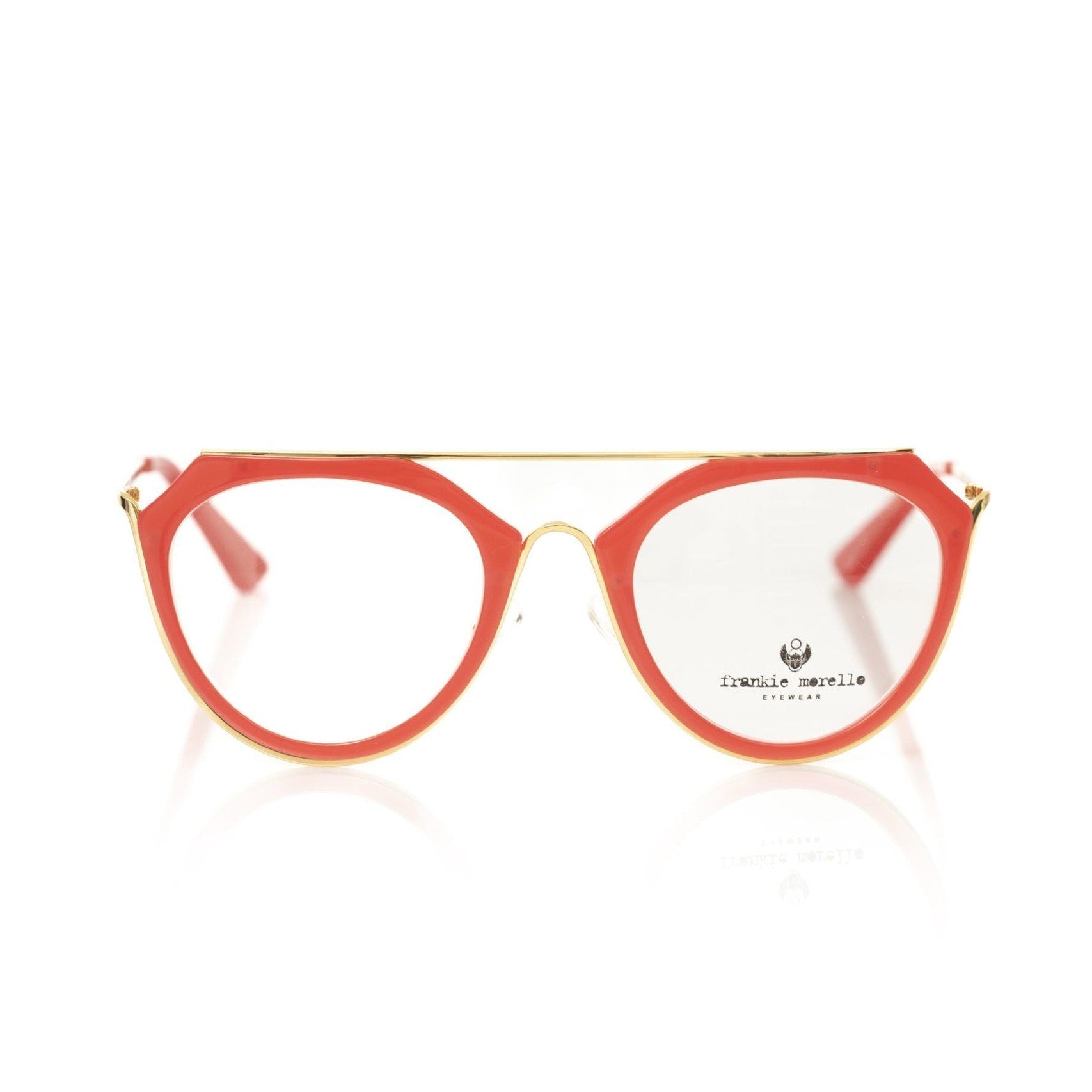 Frankie Morello Red Acetate Women Frame