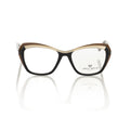 Frankie Morello Black Acetate Women's Eyeglass Frame