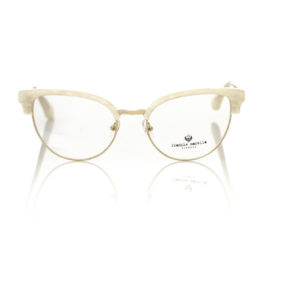 Frankie Morello White Metallic Women's Frame