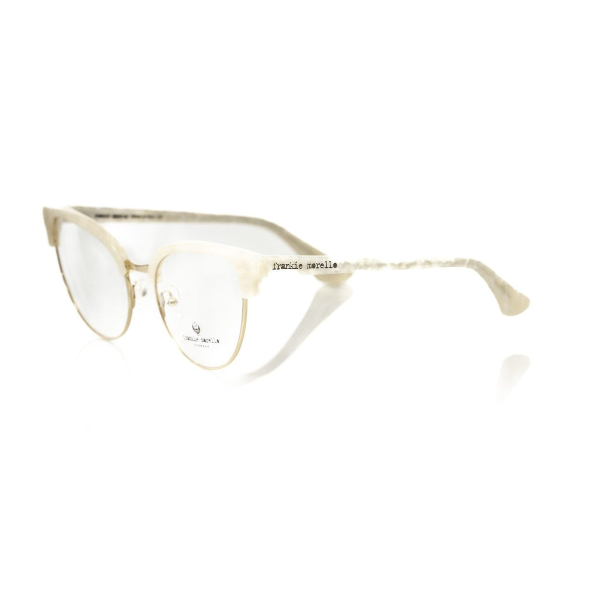 Frankie Morello White Metallic Women's Frame