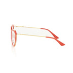 Frankie Morello Red Acetate Women Frame