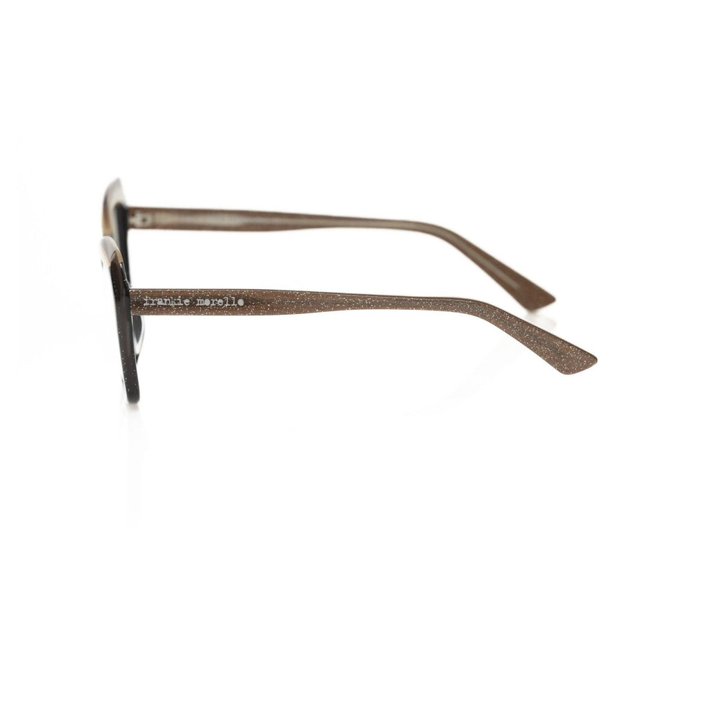 Frankie Morello Black Acetate Women's Eyeglass Frame