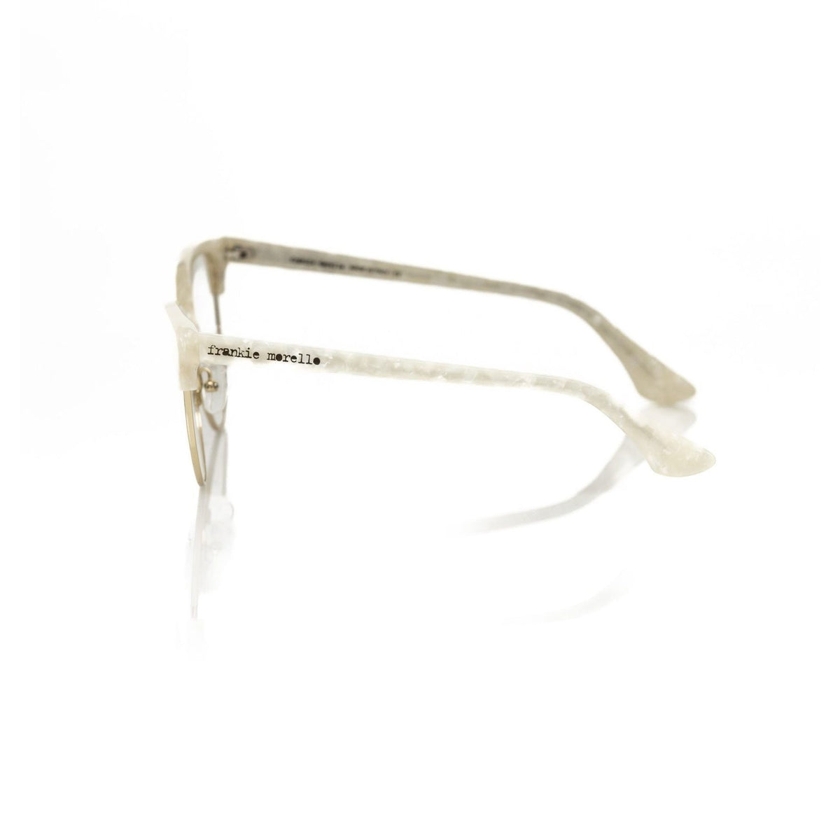 Frankie Morello White Metallic Women's Frame
