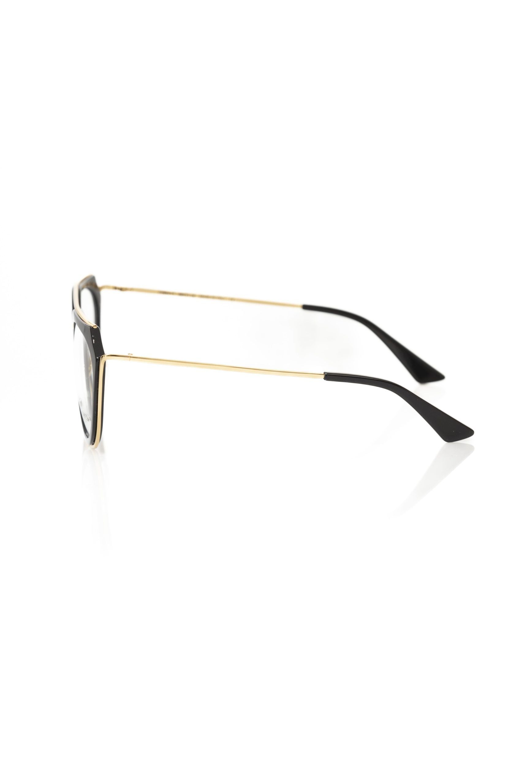 Frankie Morello Aviator-Style Chic Eyeglasses with Gold Accents Frankie Morello