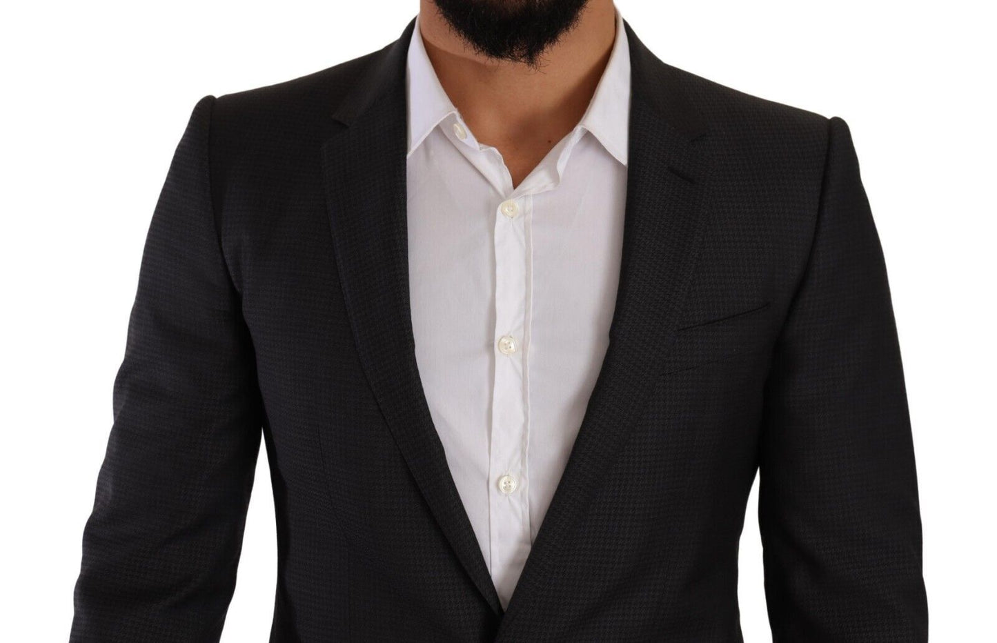 Dolce & Gabbana Black MARTINI Single Breasted 2 Piece Suit Dolce & Gabbana