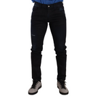Dolce & Gabbana Blue Cotton Stretch Skinny Denim Trouser Jeans