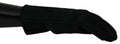 Dolce & Gabbana Black Leather Motorcycle Biker Mitten Gloves - Eljoys Fashion 