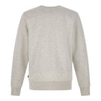 Hugo Boss Elegant Grey Round Neck Cotton Sweatshirt
