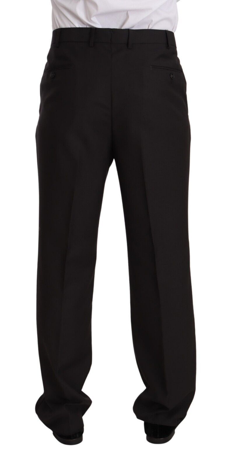 Domenico Tagliente Gray Polyester Single Breasted Formal Suit Domenico Tagliente