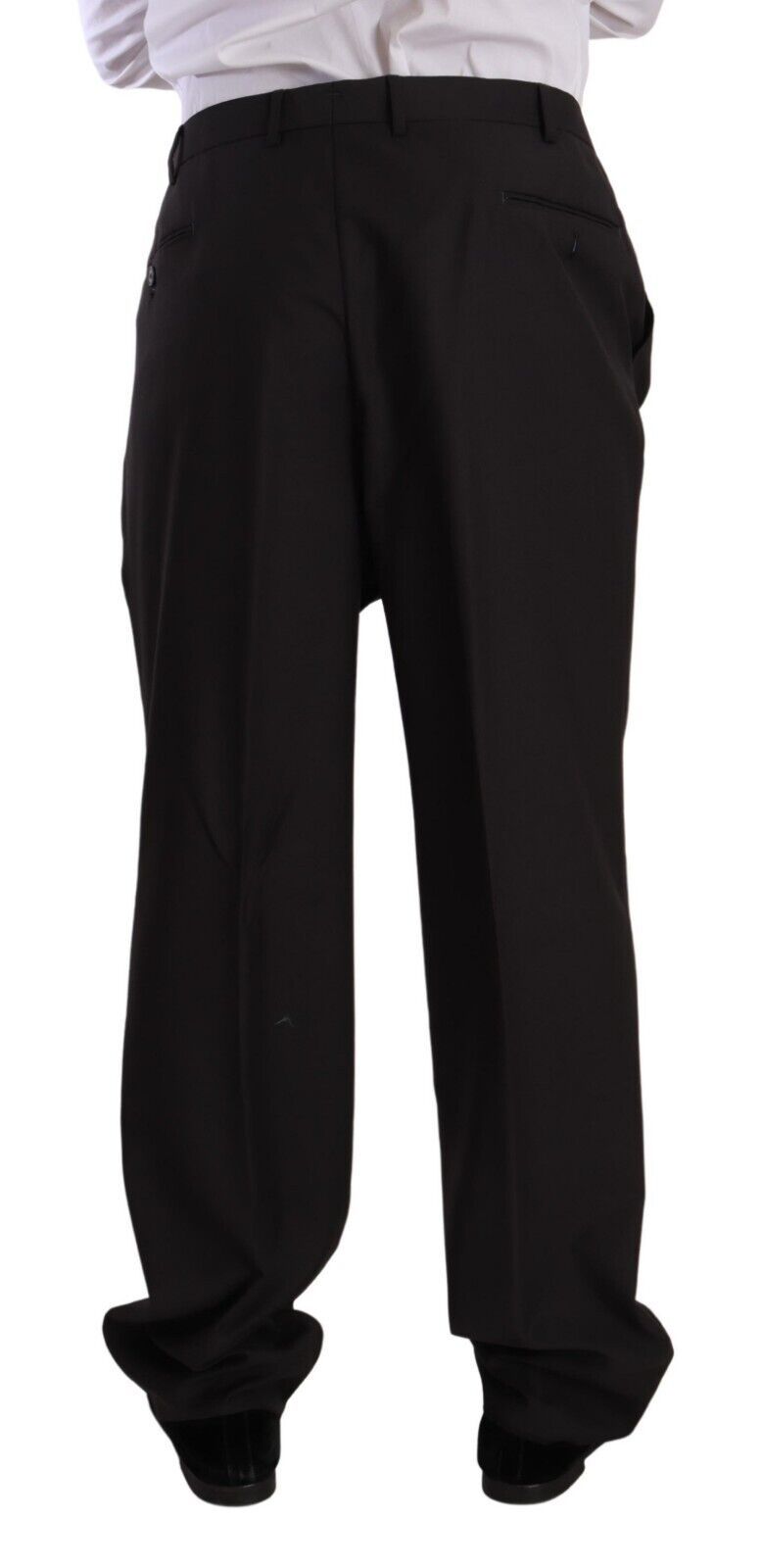 Domenico Tagliente Gray Polyester Single Breasted Formal Suit Domenico Tagliente