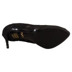 Dolce & Gabbana Black Stretch Socks Taormina Lace Boots Shoes