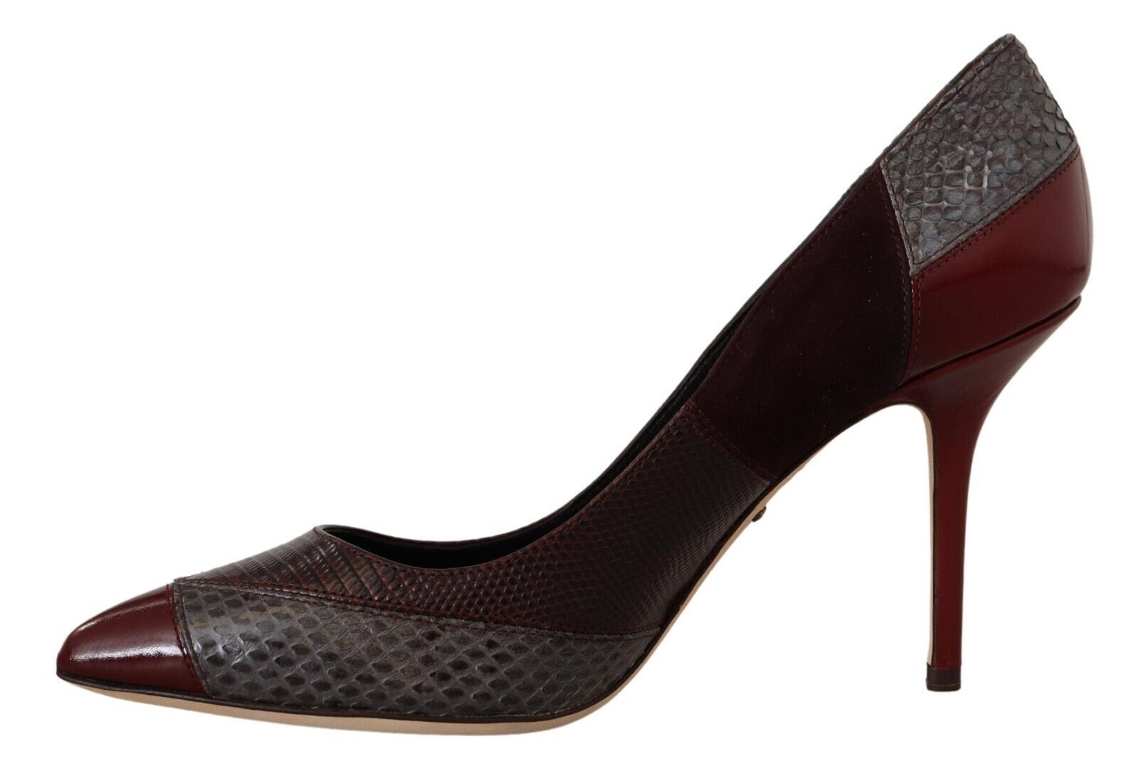 Dolce & Gabbana Multicolor Exotic Leather Heels Pumps Shoes Dolce & Gabbana