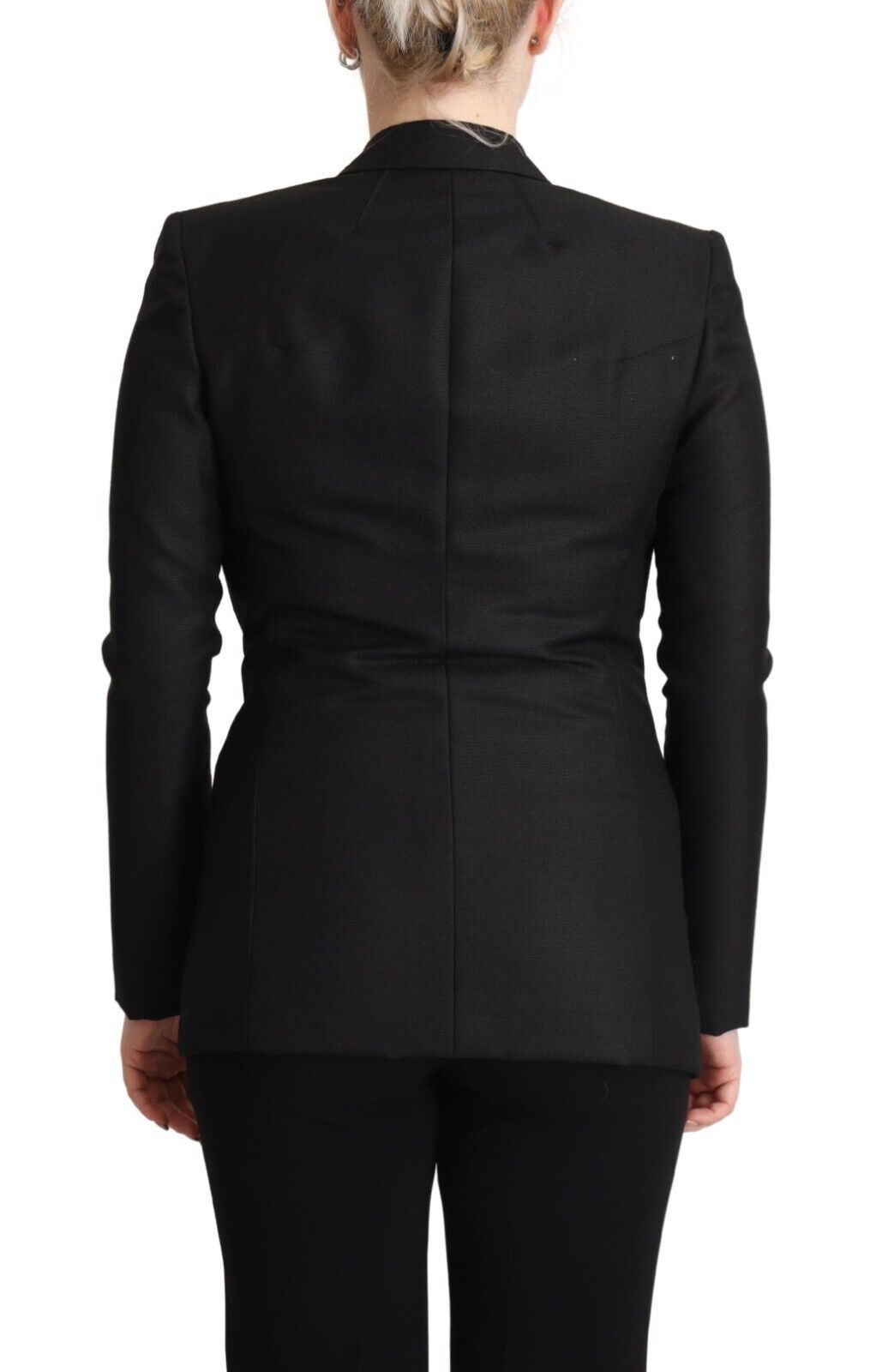 Costume National Black Long Sleeves Double Breasted Jacket Costume National