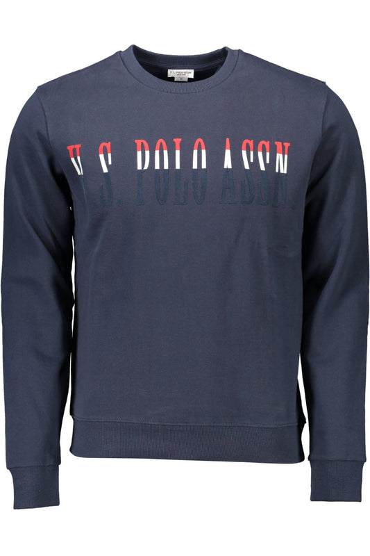 U.S. POLO ASSN. Blue Cotton Men Sweater U.S. POLO ASSN.