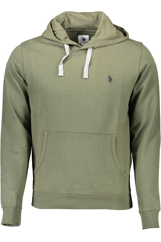 U.S. POLO ASSN. Green Cotton Men Sweater U.S. POLO ASSN.
