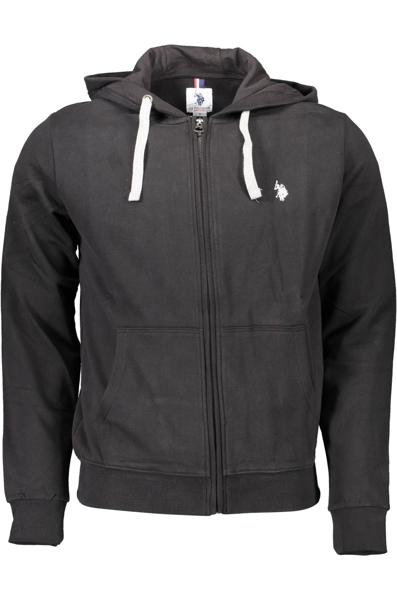 U.S. POLO ASSN. Black Cotton Men Sweater U.S. POLO ASSN.