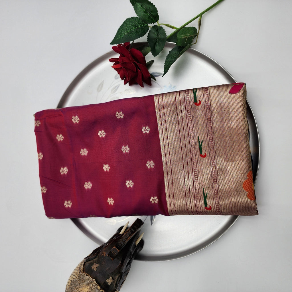 Paithani designer Silk Saree 1126