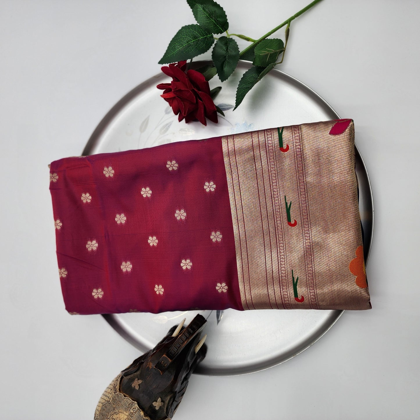 Paithani designer Silk Saree