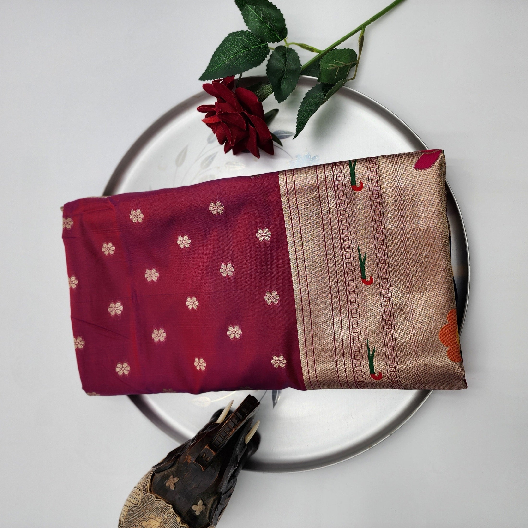 Paithani designer Silk Saree 1126