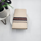 Dhoti Dark Brown Copper Lining Eljoys Fashion