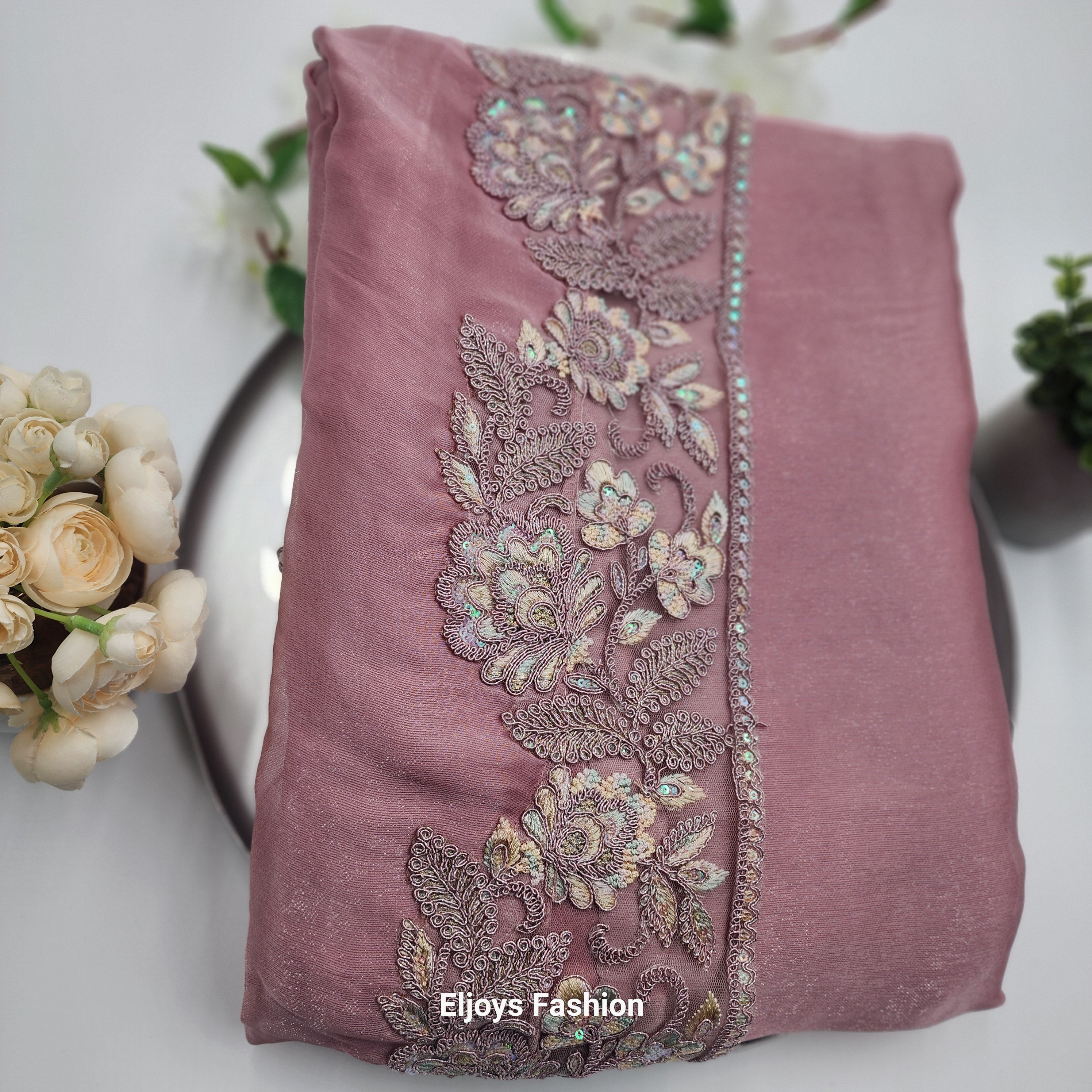 Designer saree Fancy Fabric , Soft Silk Party wear 1121