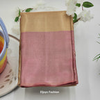 Indian Semi Silk saree - Inspired by Jyothika Ambani wedding Baby pink 1107