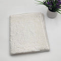 Satin white Saree with bead works 1106
