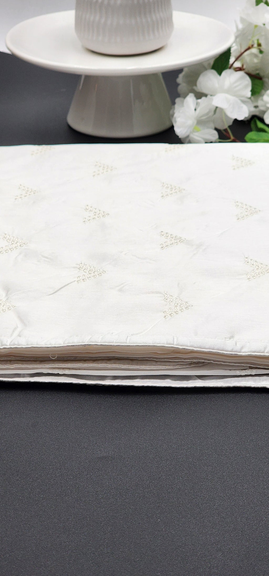 Soft Satin Silk Saree with Embroidery work 1103