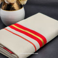 Dhoti Mundu South Indian traditional style with Red and Gold border