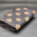 tissue silk-black with copper work saree- 1144 Eljoys Fashion