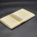 Dhoti Mundu Kerala style Multi Gold line and Silver Border Eljoys Fashion