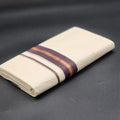 Dhoti Dark Brown Copper Lining Eljoys Fashion