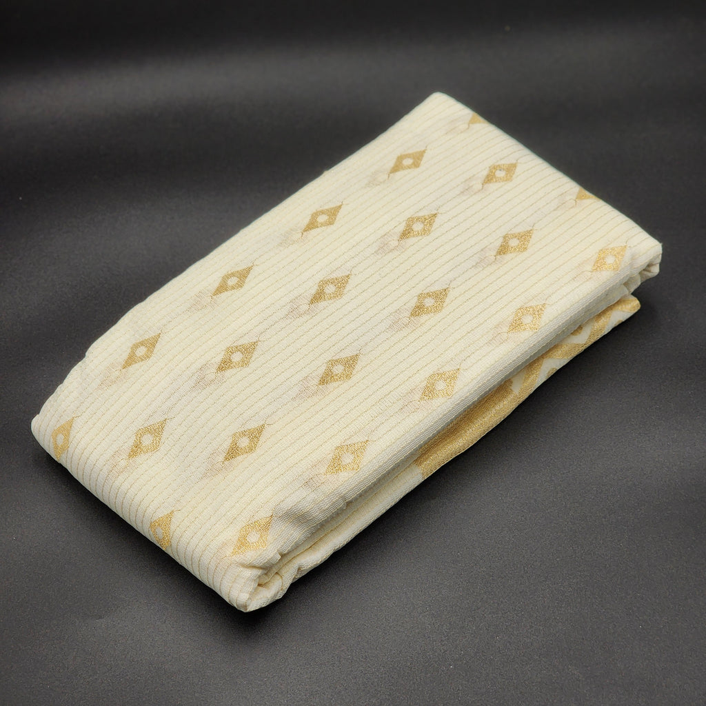 Blended Linen Tissue Silk Saree with Golden Geometric pattern 1165 Eljoys Fashion