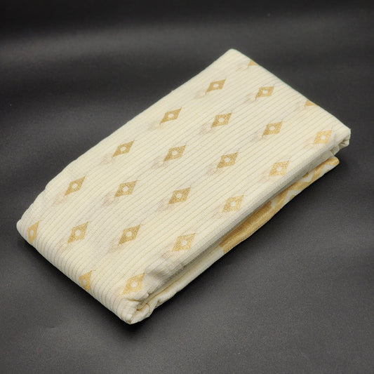 Blended Linen Tissue Silk Saree with Golden Geometric pattern 1165 Eljoys Fashion