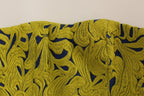 Sachin & Babi Blue Yellow Strapless Bubble Mini Shift Dress