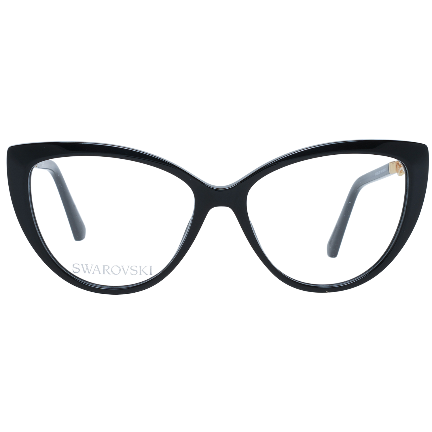 Swarovski Elegant Black Cat Eye Designer Eyeglasses Swarovski