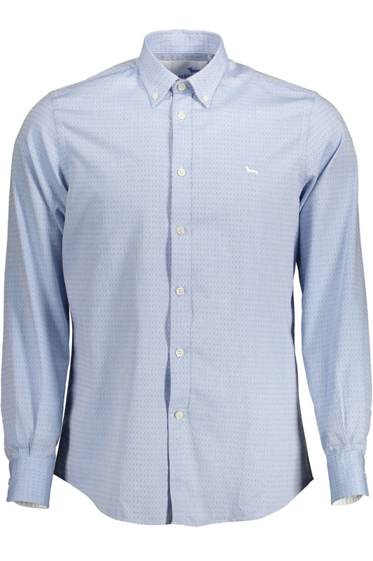 Harmont & Blaine Light Blue Cotton Regular Fit Shirt Harmont & Blaine