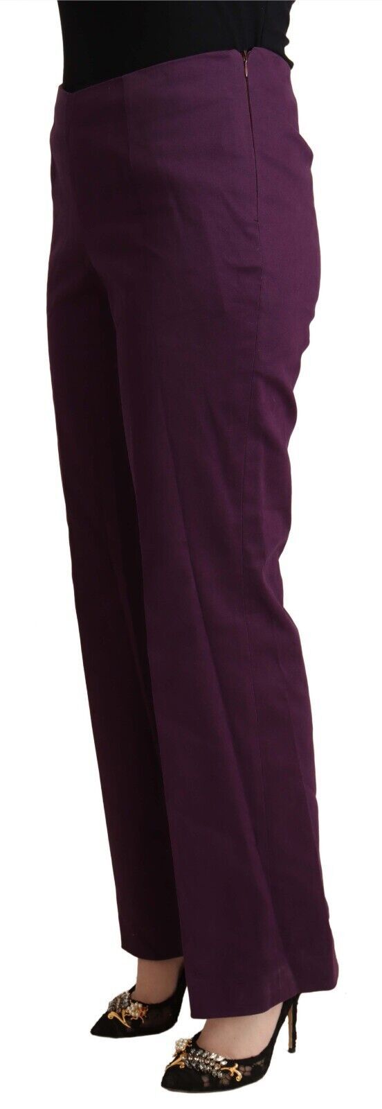 BENCIVENGA Violet High Waist Tapered Casual Pants BENCIVENGA