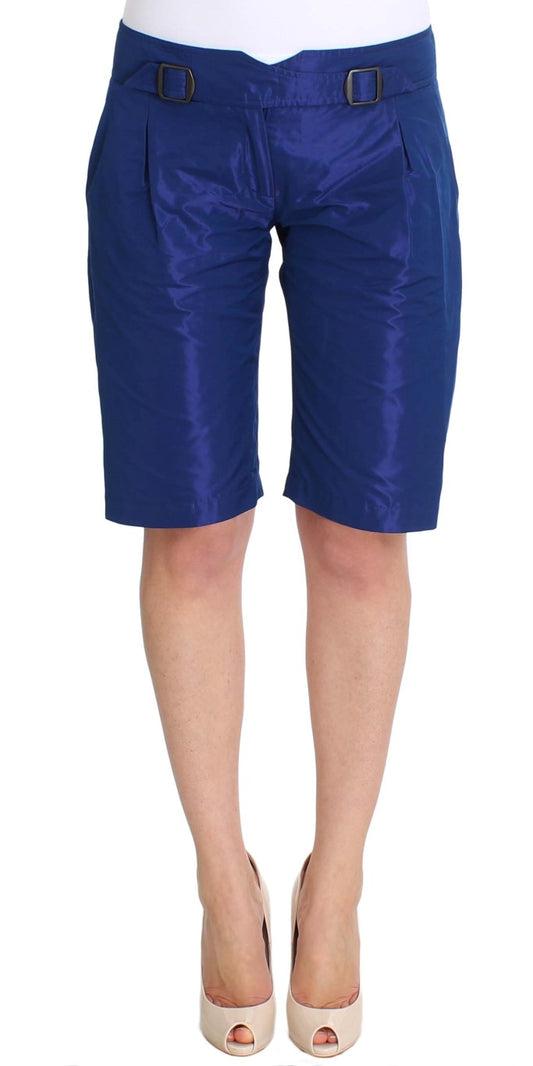 Ermanno Scervino Blue Above Knees Bermuda Shorts Ermanno Scervino