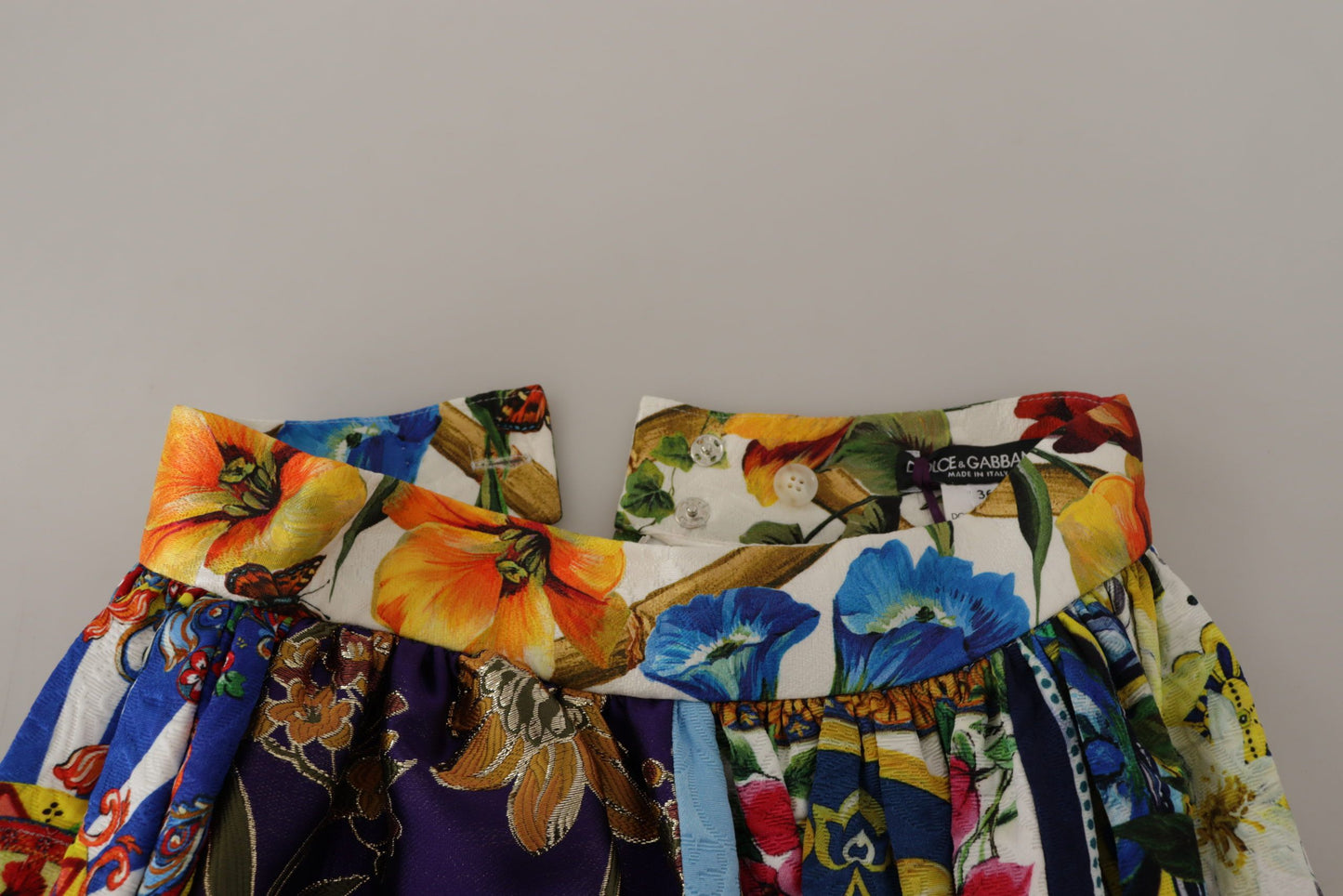Dolce & Gabbana Multicolor Patchwork Sicily Long Maxi Skirt Dolce & Gabbana