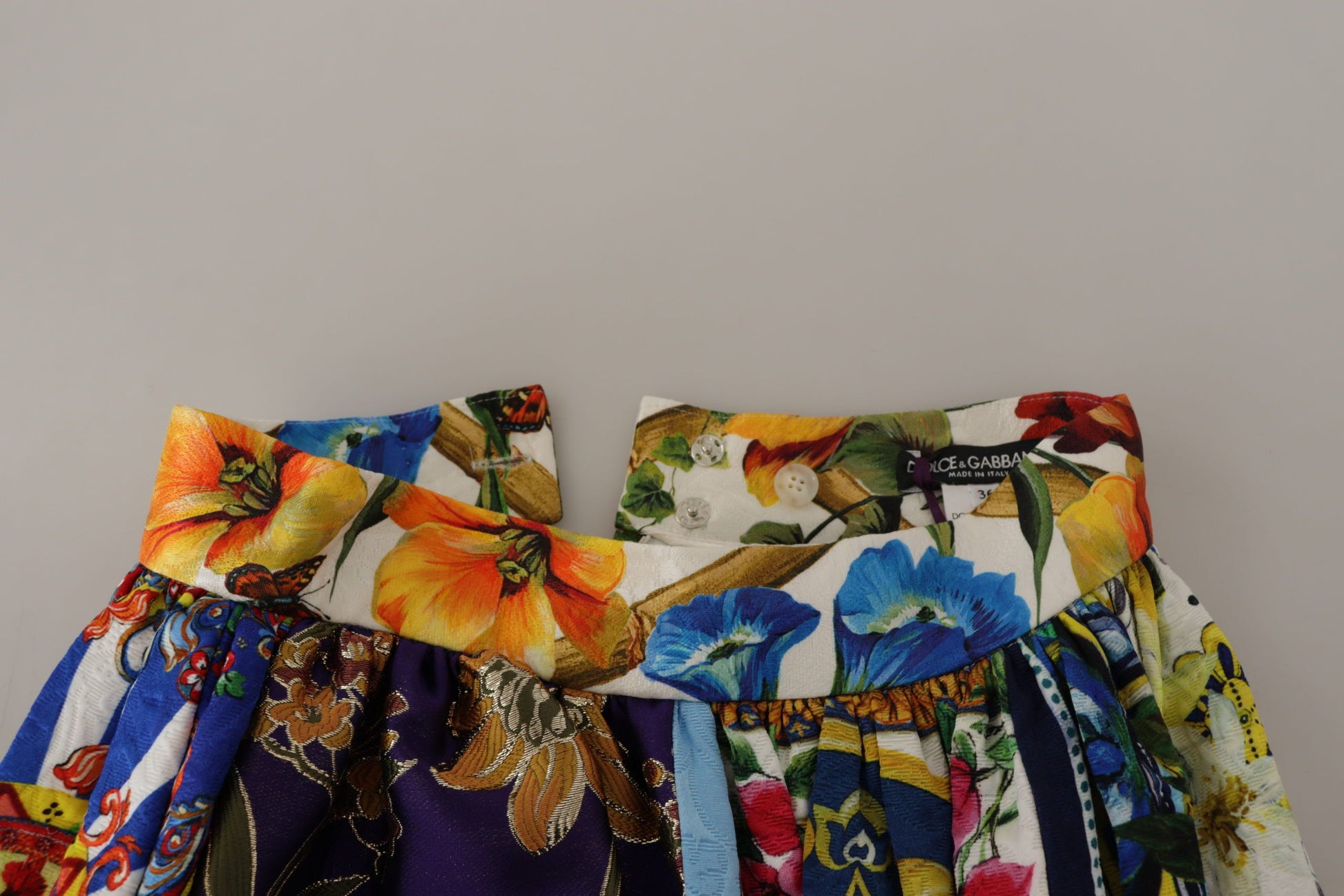 Dolce & Gabbana Multicolor Patchwork Sicily Long Maxi Skirt Dolce & Gabbana