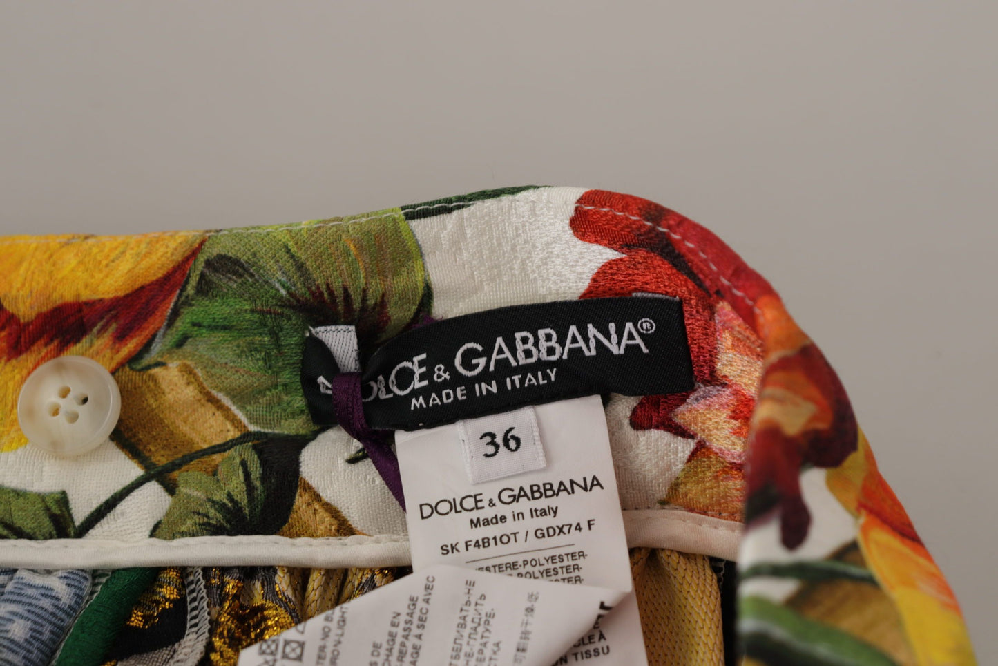 Dolce & Gabbana Multicolor Patchwork Sicily Long Maxi Skirt Dolce & Gabbana